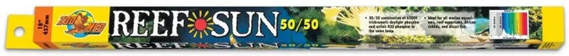 Zoo Med Reef Sun 50/50 Fluorescent T8 Bulb 15 Watts, 18-Inch