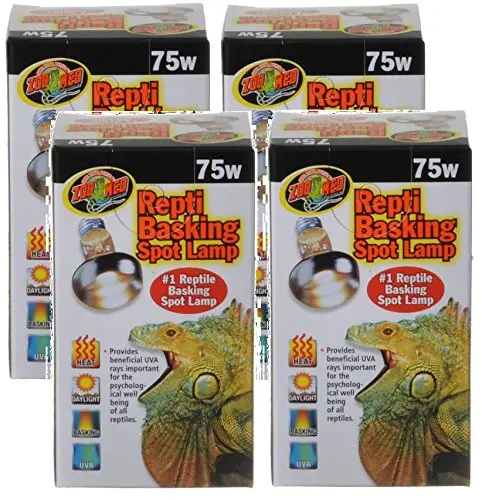 Zoo Med Repti Basking Lamps 75 W (4 unidades)