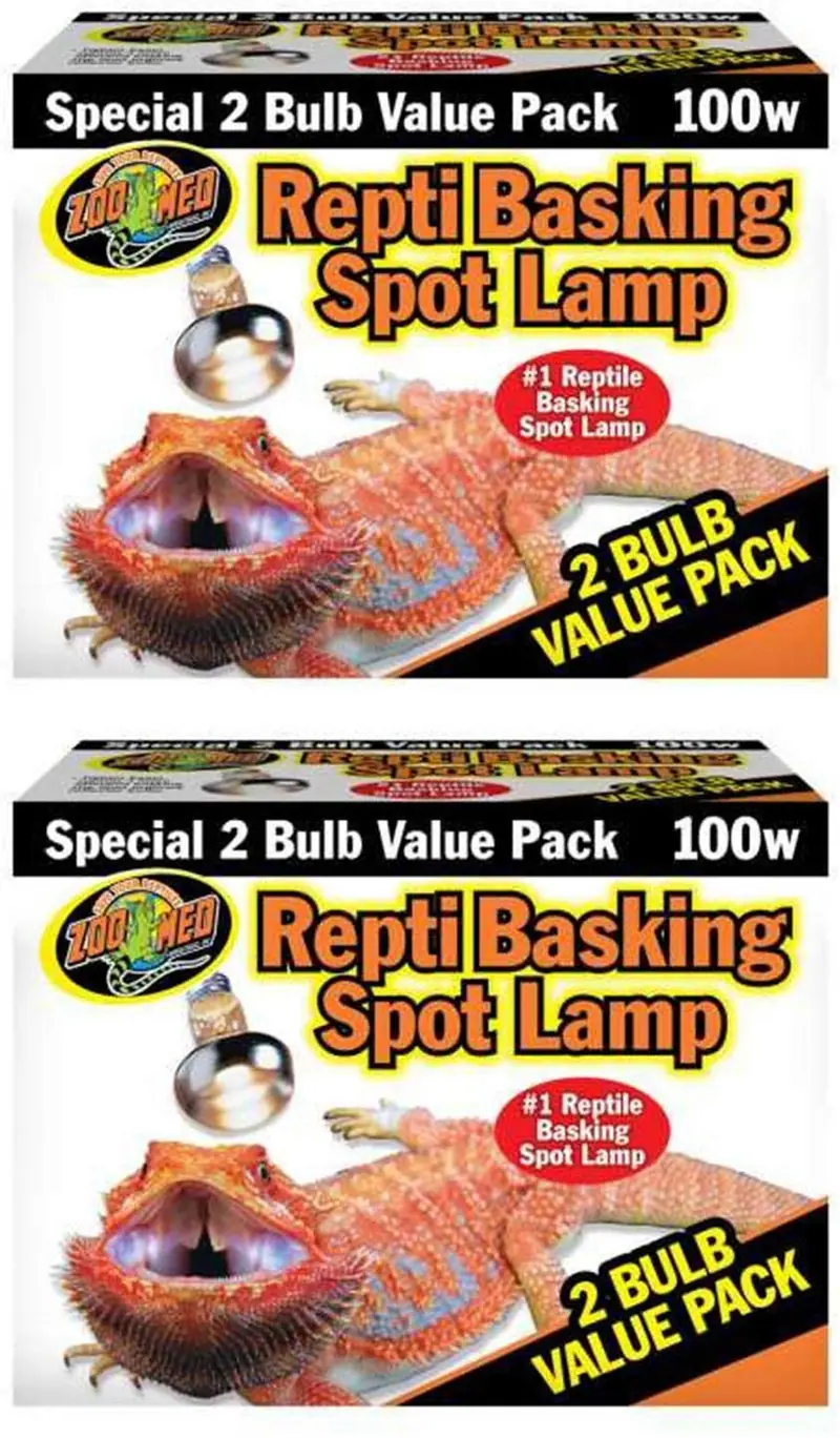 Zoo Med Repti Basking Spot Lamp Value Pack, 100 Watts