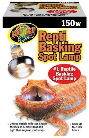 Zoo Med Repti Basking Spot Lamps, 150 Watts