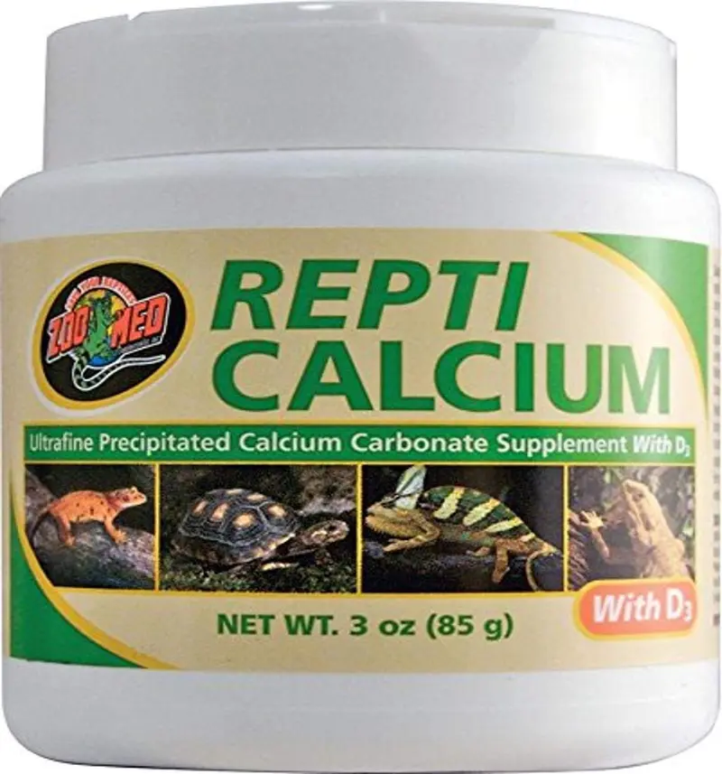 Zoo Med Repti con D3 Reptile Suplemento de calcio