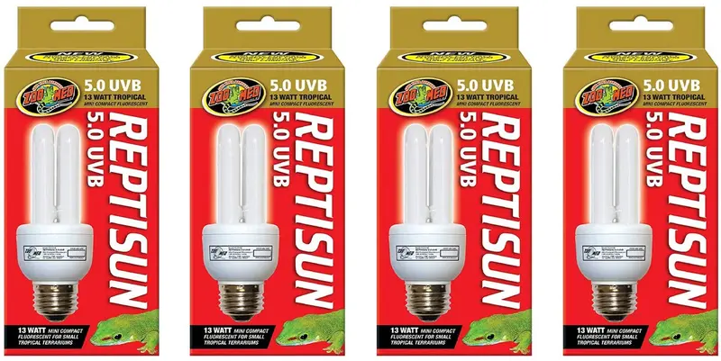 Zoo Med ReptiSun 5.0 - Lámpara fluorescente compacta