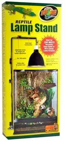 Zoo Med soporte para lámpara para reptiles, tamaño completo