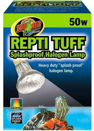 Zoo Med Turtle Tuff Splashproof Halogen Lamp, 50 Watts
