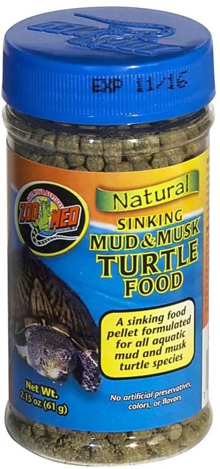 Zoo Med zm-66 Sinking Barro & almizcle tortuga Alimentos 2.15oz
