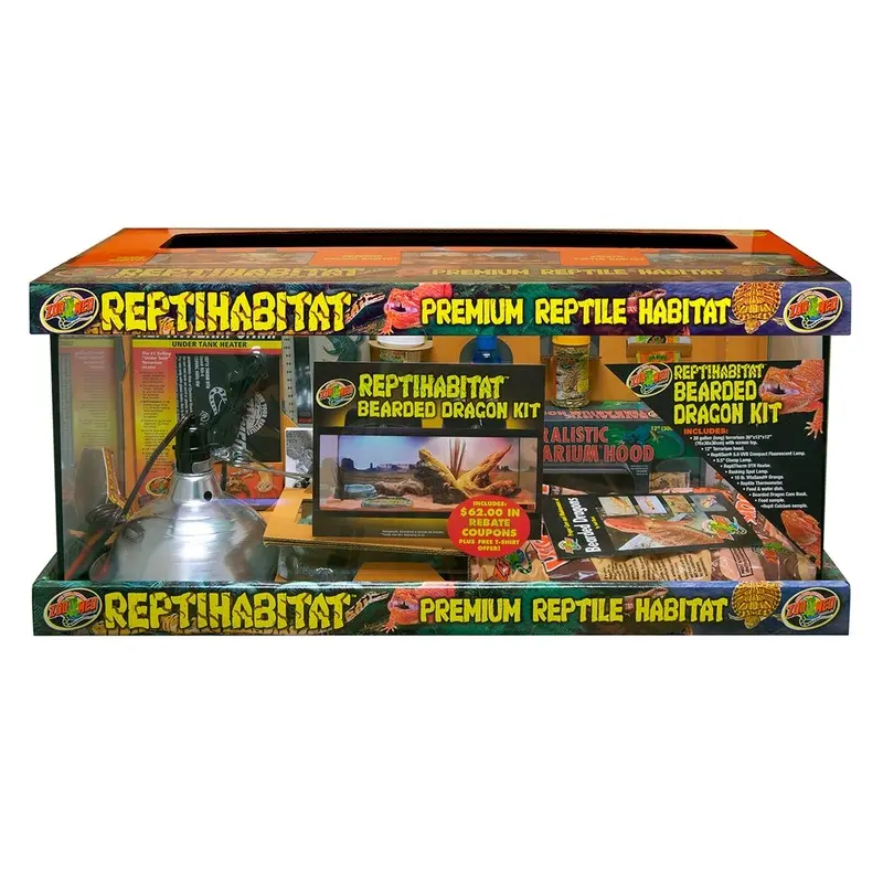 Zoomed Reptihabitat Kit Pogona 76x30x30 cm