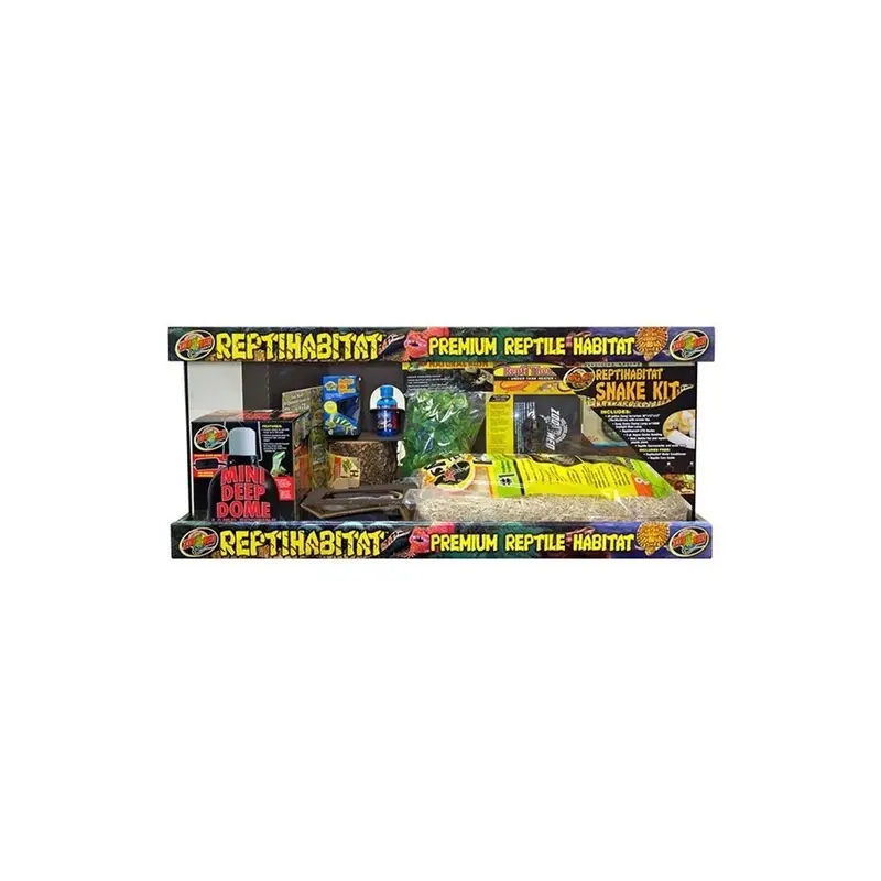 Zoomed Reptihabitat Kit Serpiente 73x30x30 cm