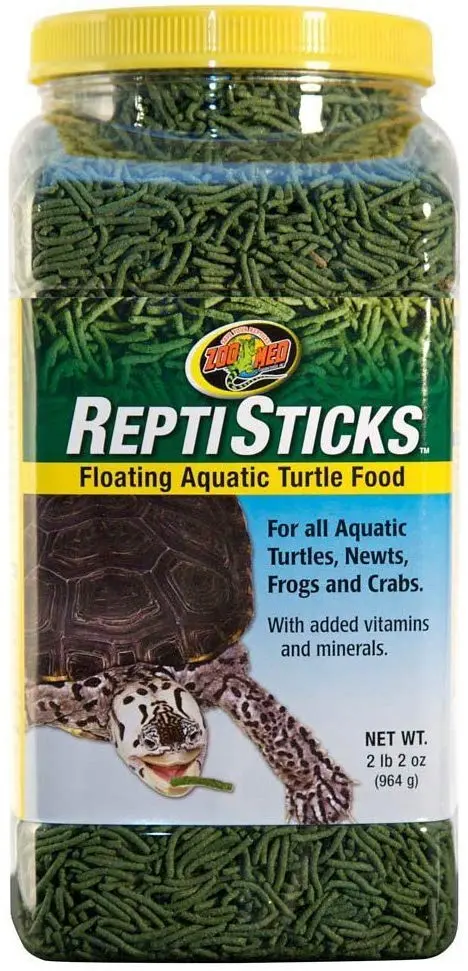 zoomed reptistick flotante Acuático tortuga alimentos 2 libras 2 onzas.