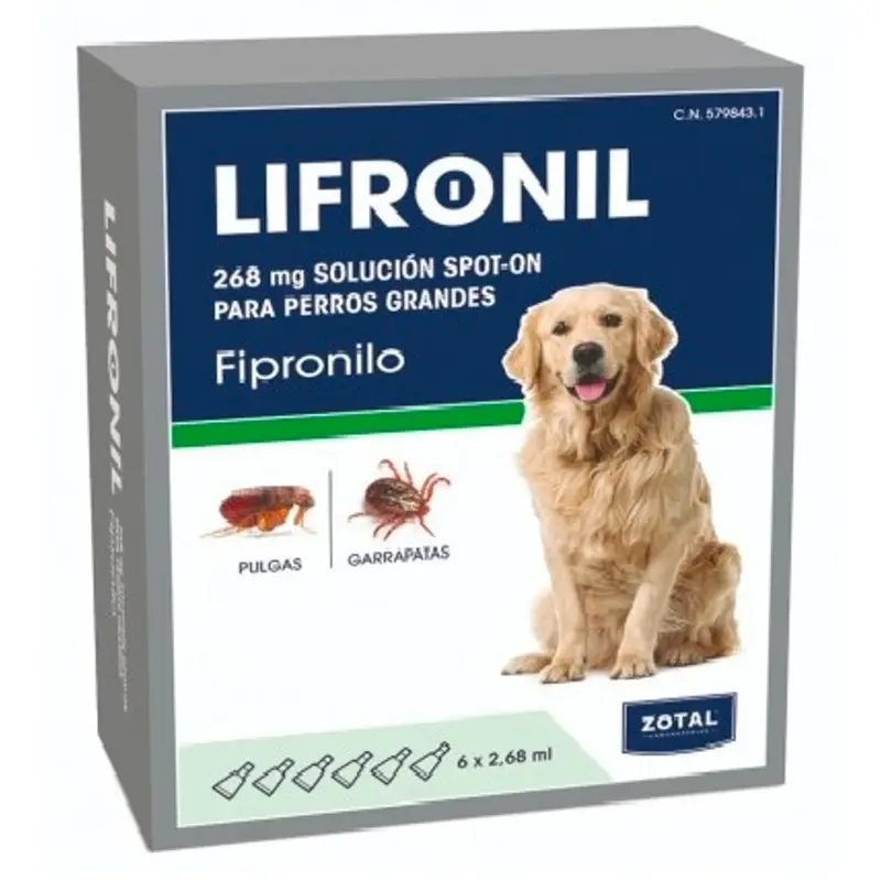 Zotal Lifronil perro
