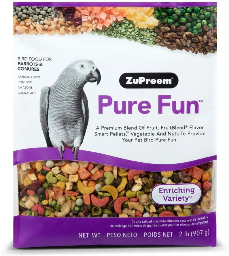 ZuPreem - Alimento para pájaros para loros y conures